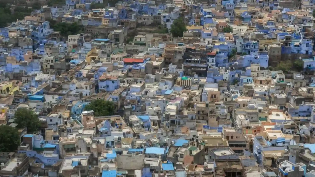 Which City is Known as Blue City